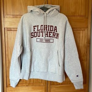 Florida Southern University Champion brand size L gray heavyweight sweatshirt
